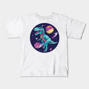 space dino Kids T-Shirt